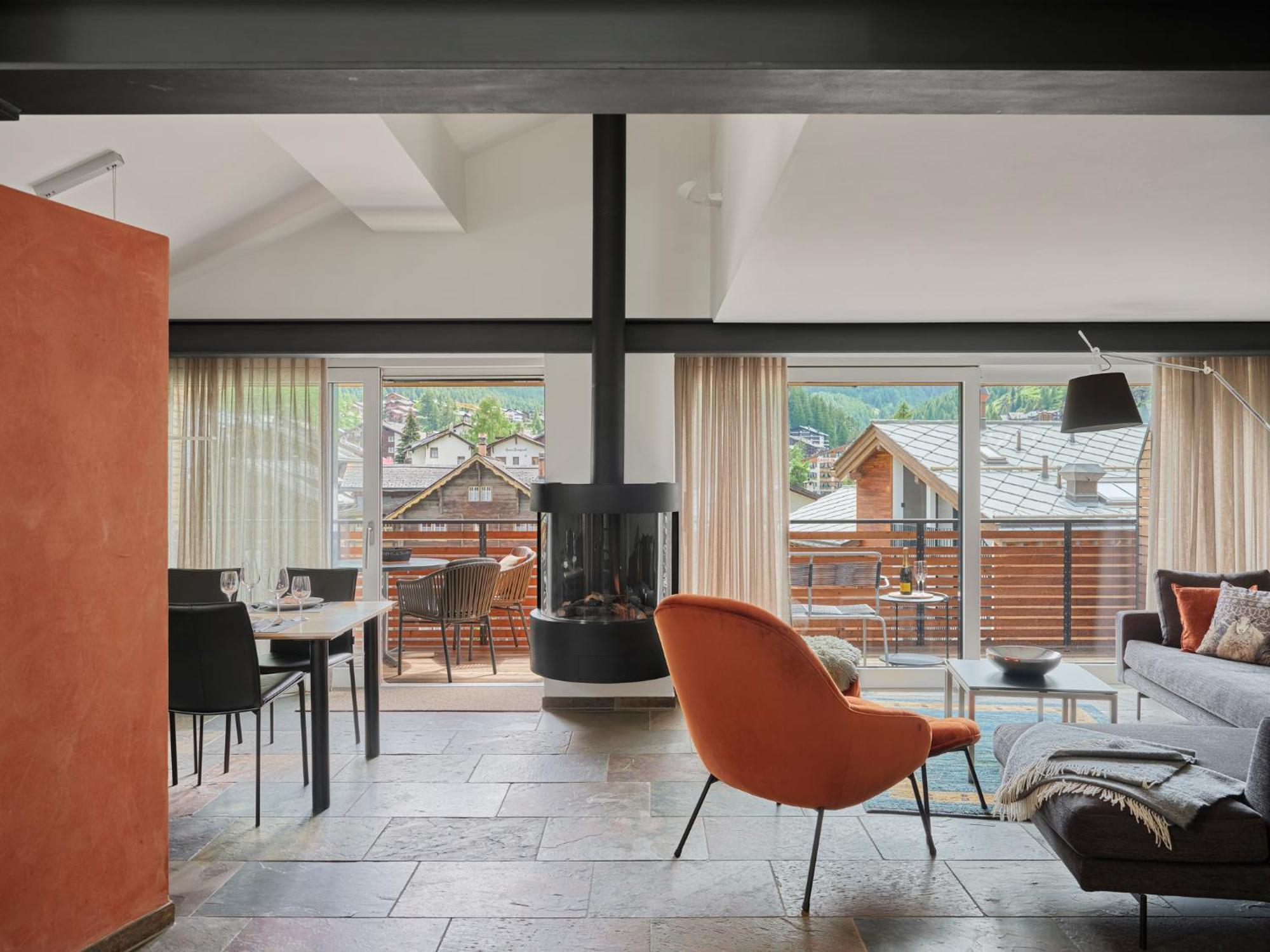 Ascot Penthouse 160 M2 Matterhorn View Apartment Zermatt Bagian luar foto
